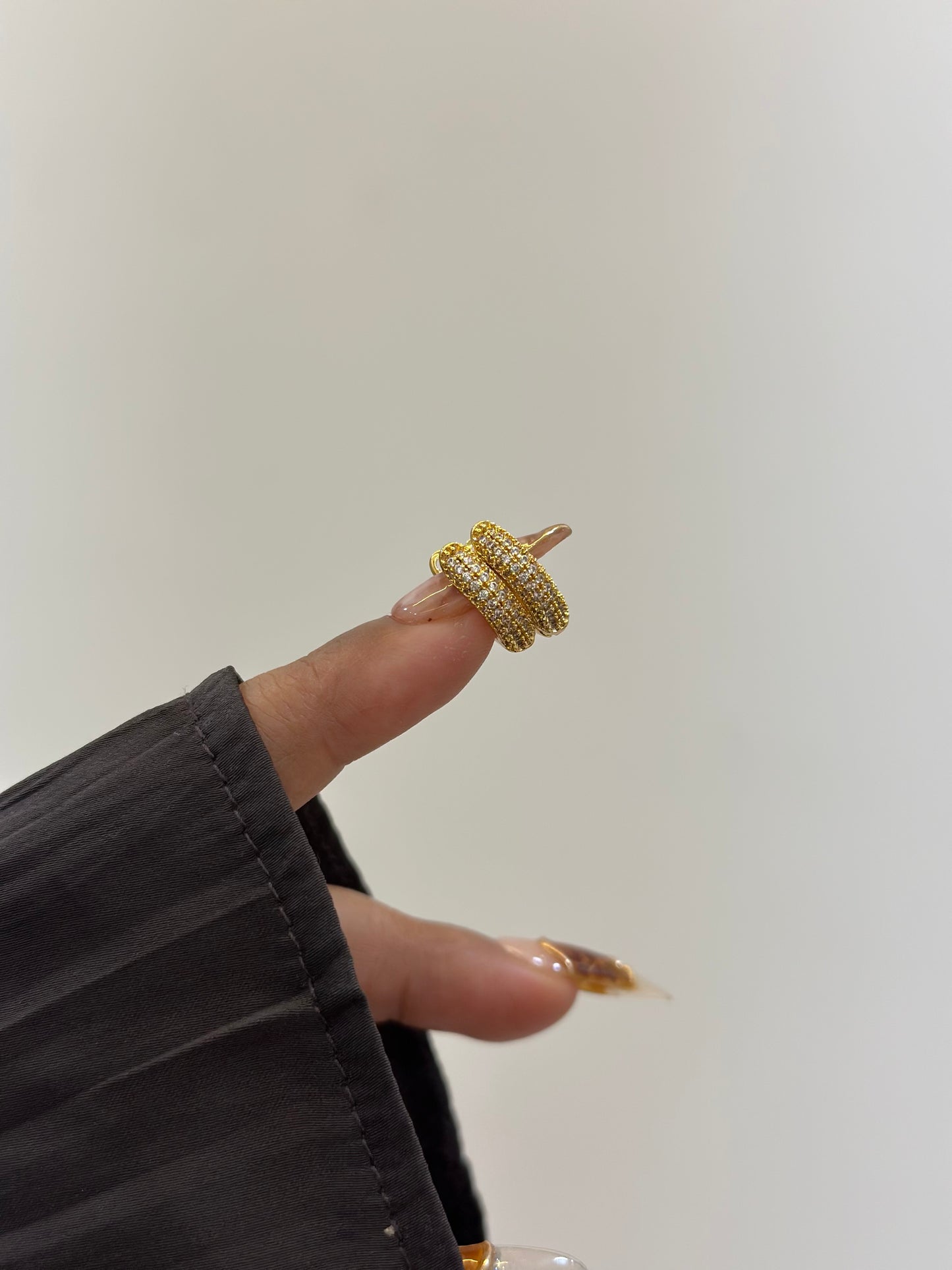 Sonae gold luxe earrings