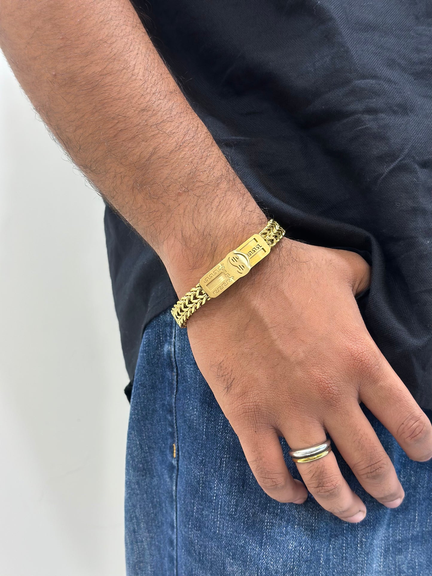 Dollar chain bracelet