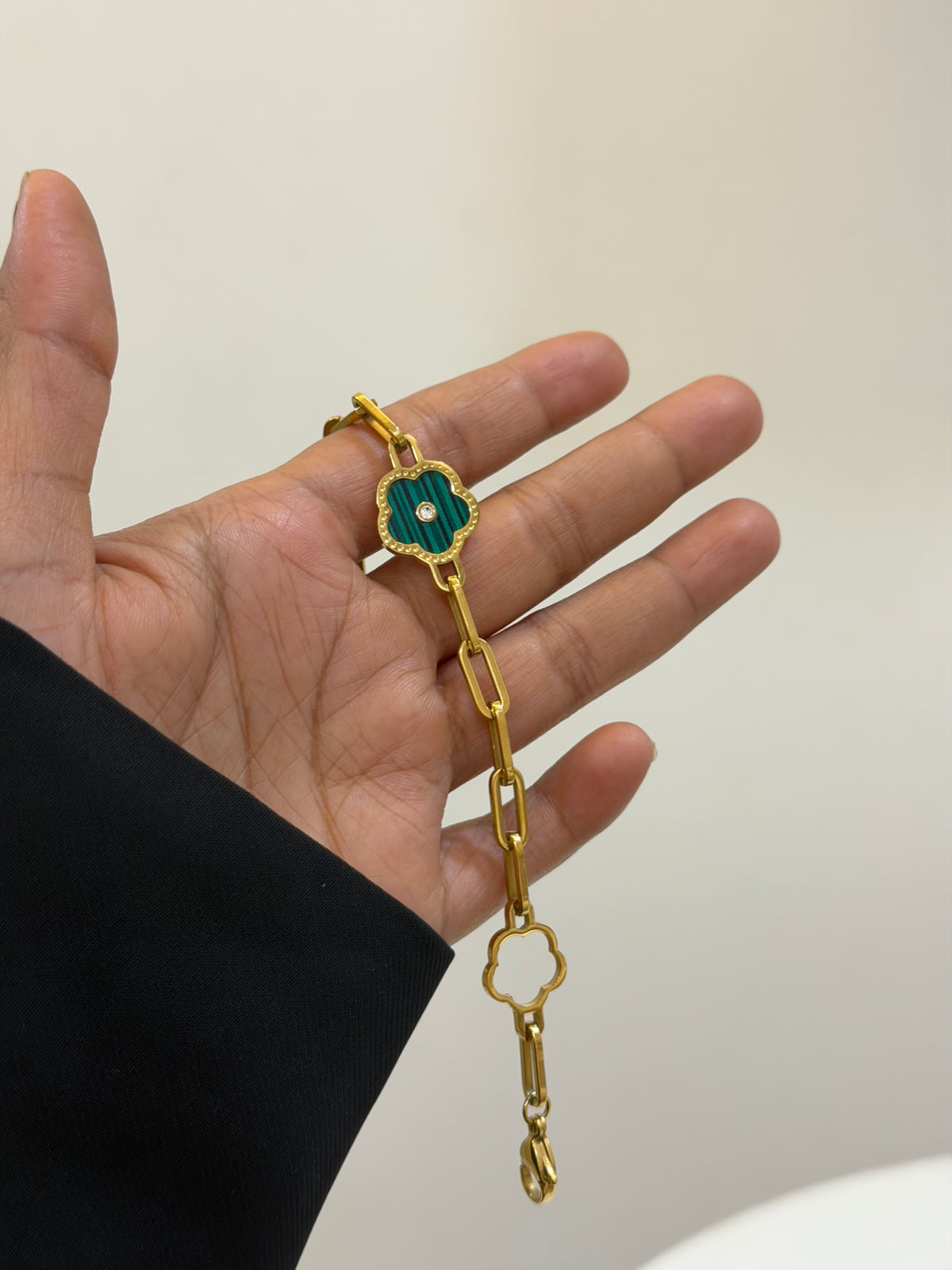 Rome floral chain bracelet
