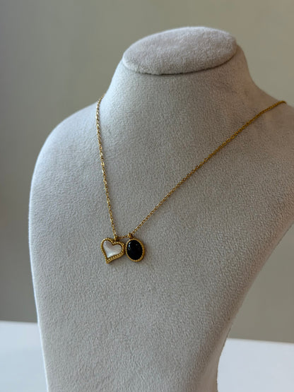 Voila heart necklace