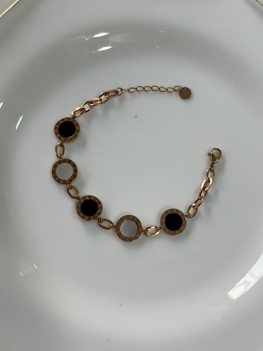 Roman statement bracelet