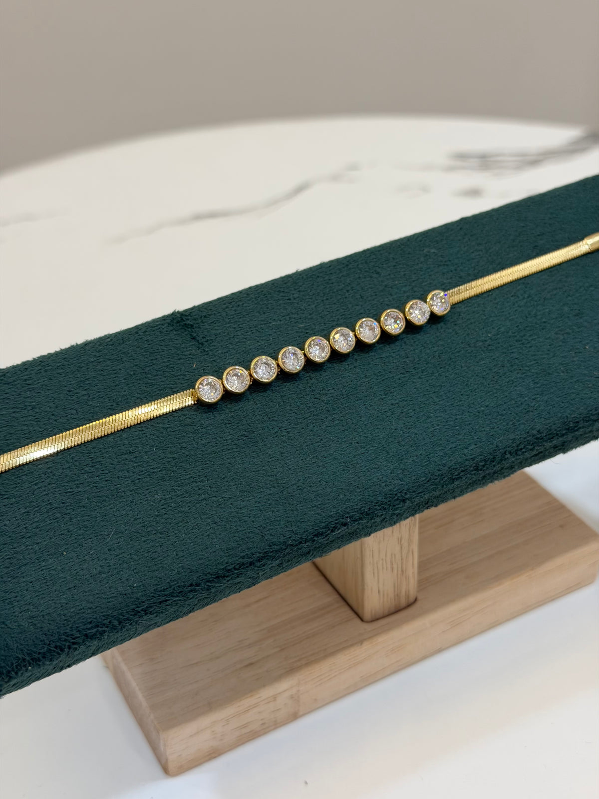 Senorita statement chain bracelet