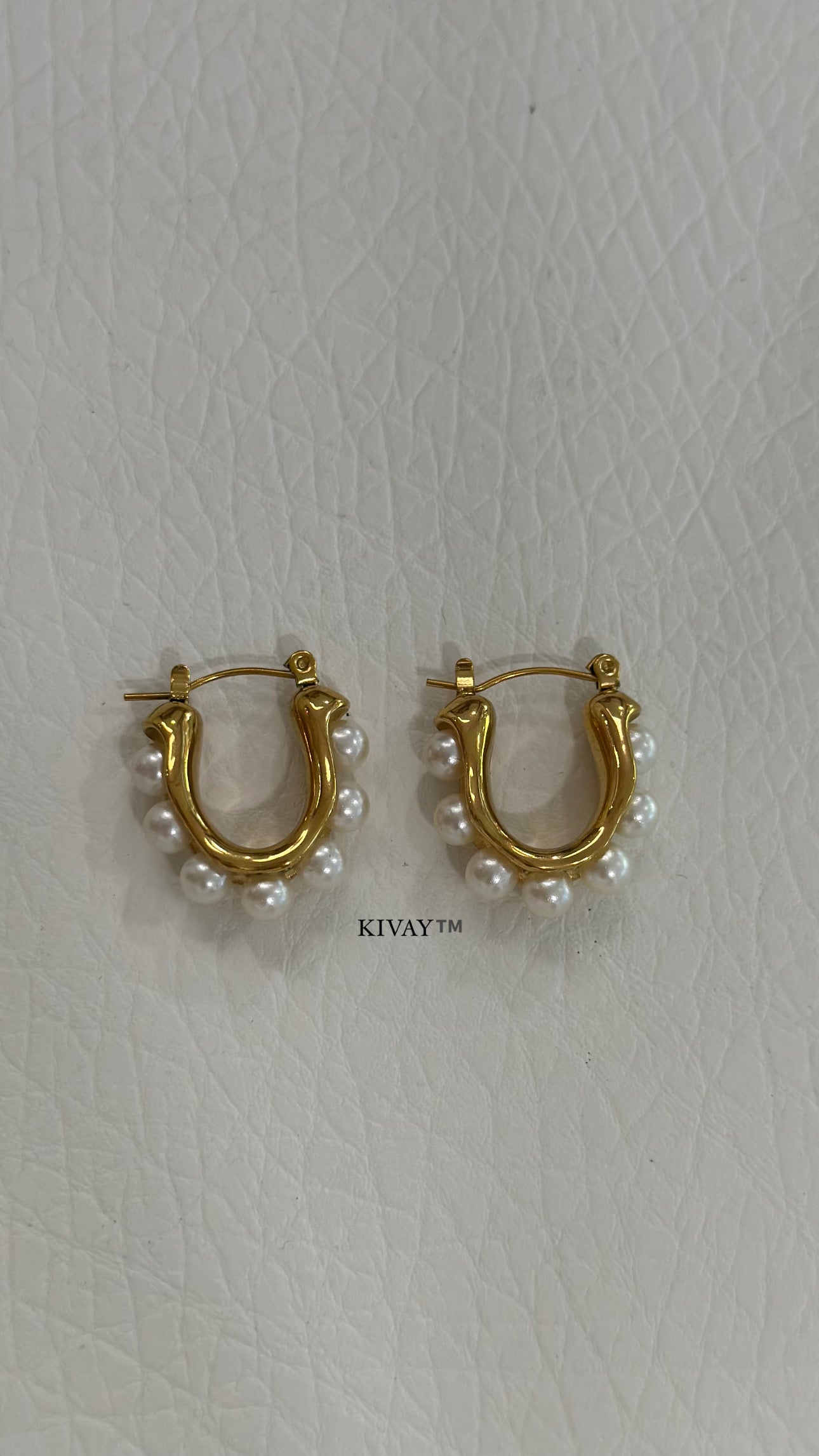 Pearl affair earrings