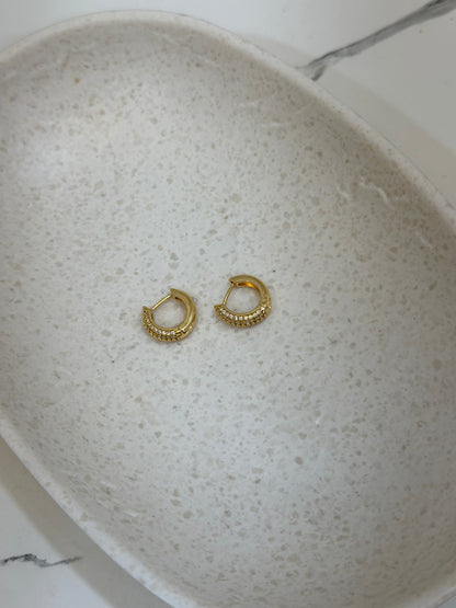 Sonae gold luxe earrings