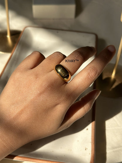 Ash Chunky Ring
