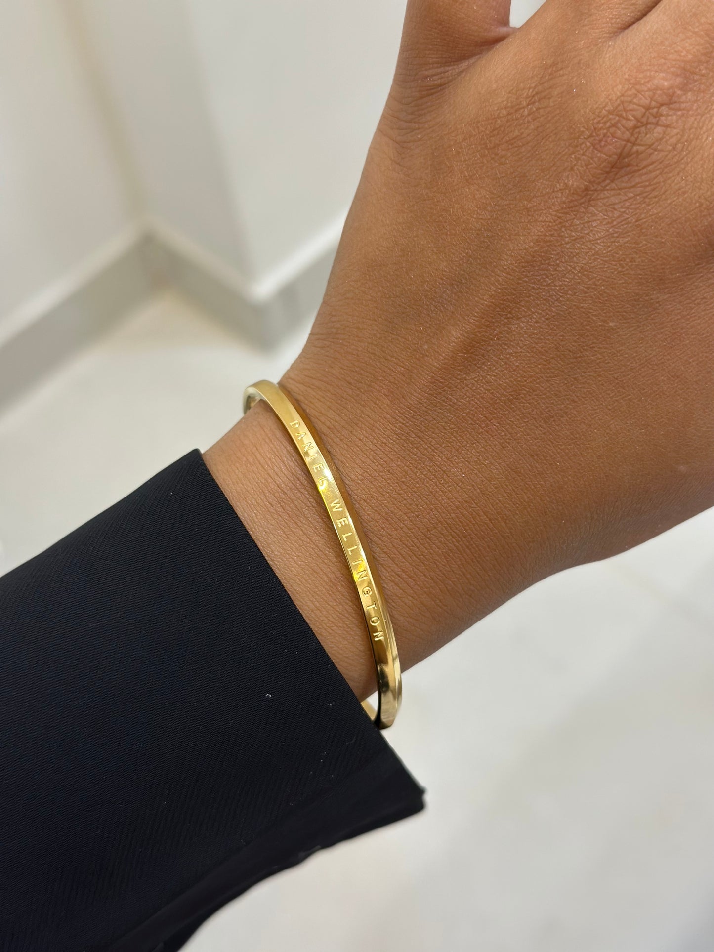 Sleek adjustable band bracelet