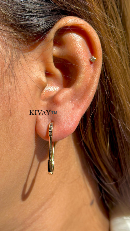Safety Pin Earring