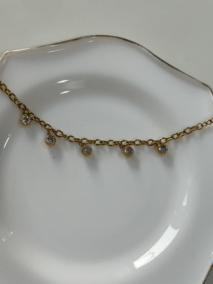 Azure studded bracelet