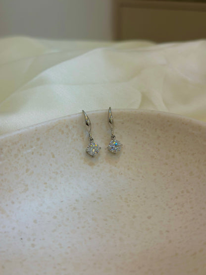 Scarlet drop earring