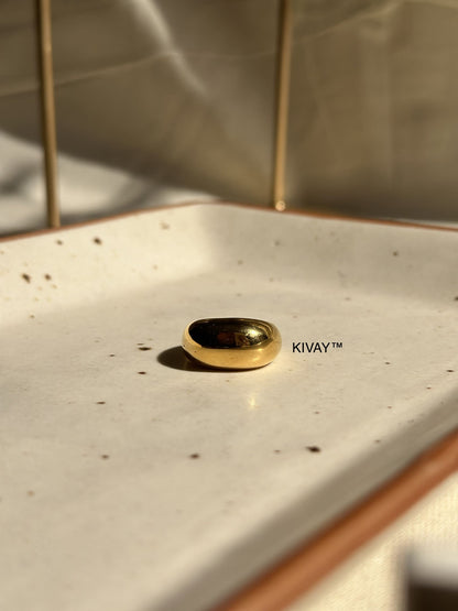 Ash Chunky Ring