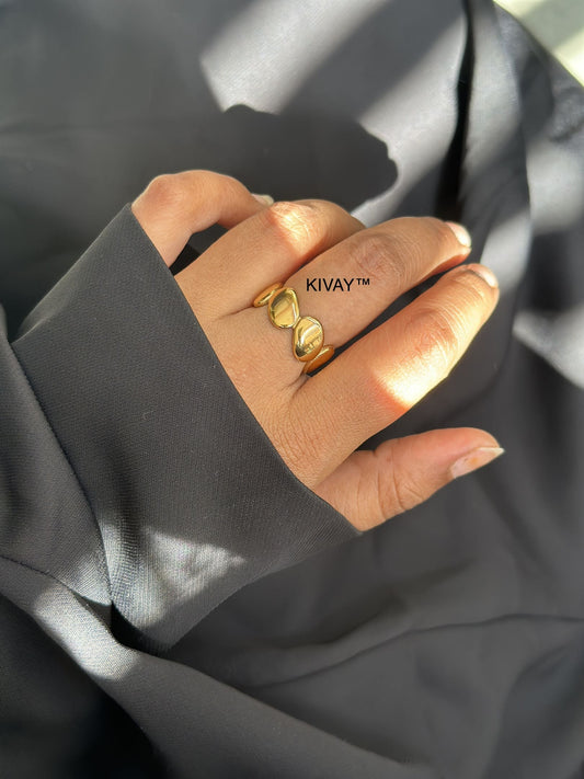 Leafy ring