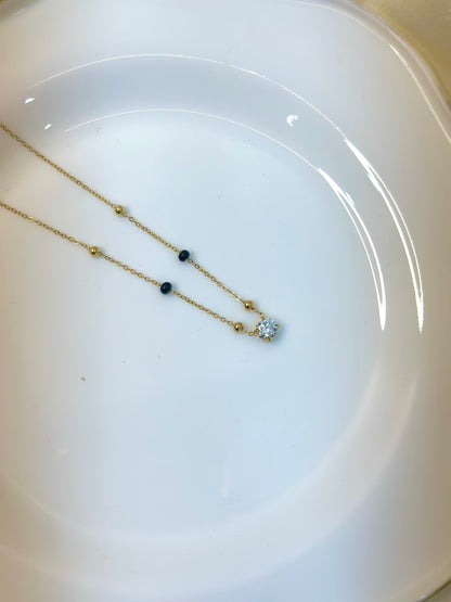 Solitaire mangalsutra