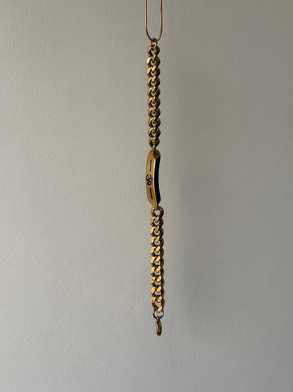 Om cuban bracelet