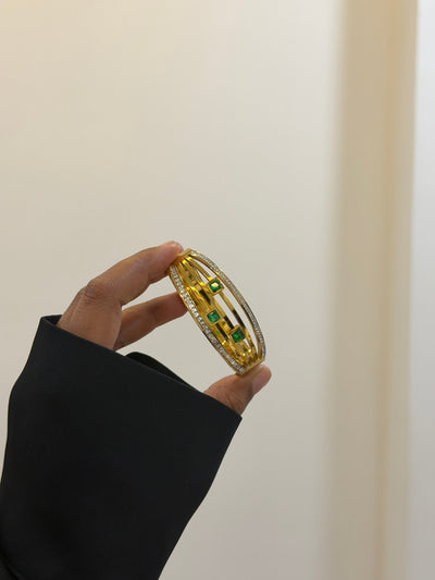 Julia emerald small size bracelet