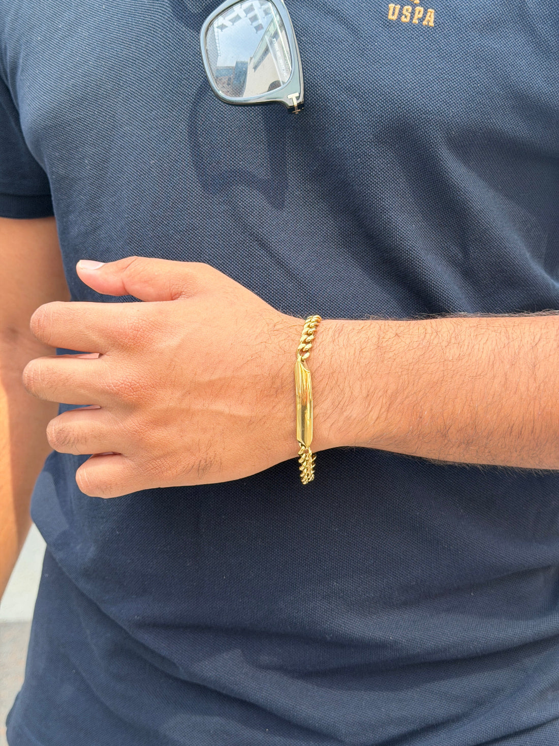 Agasya gold chain Bracelet
