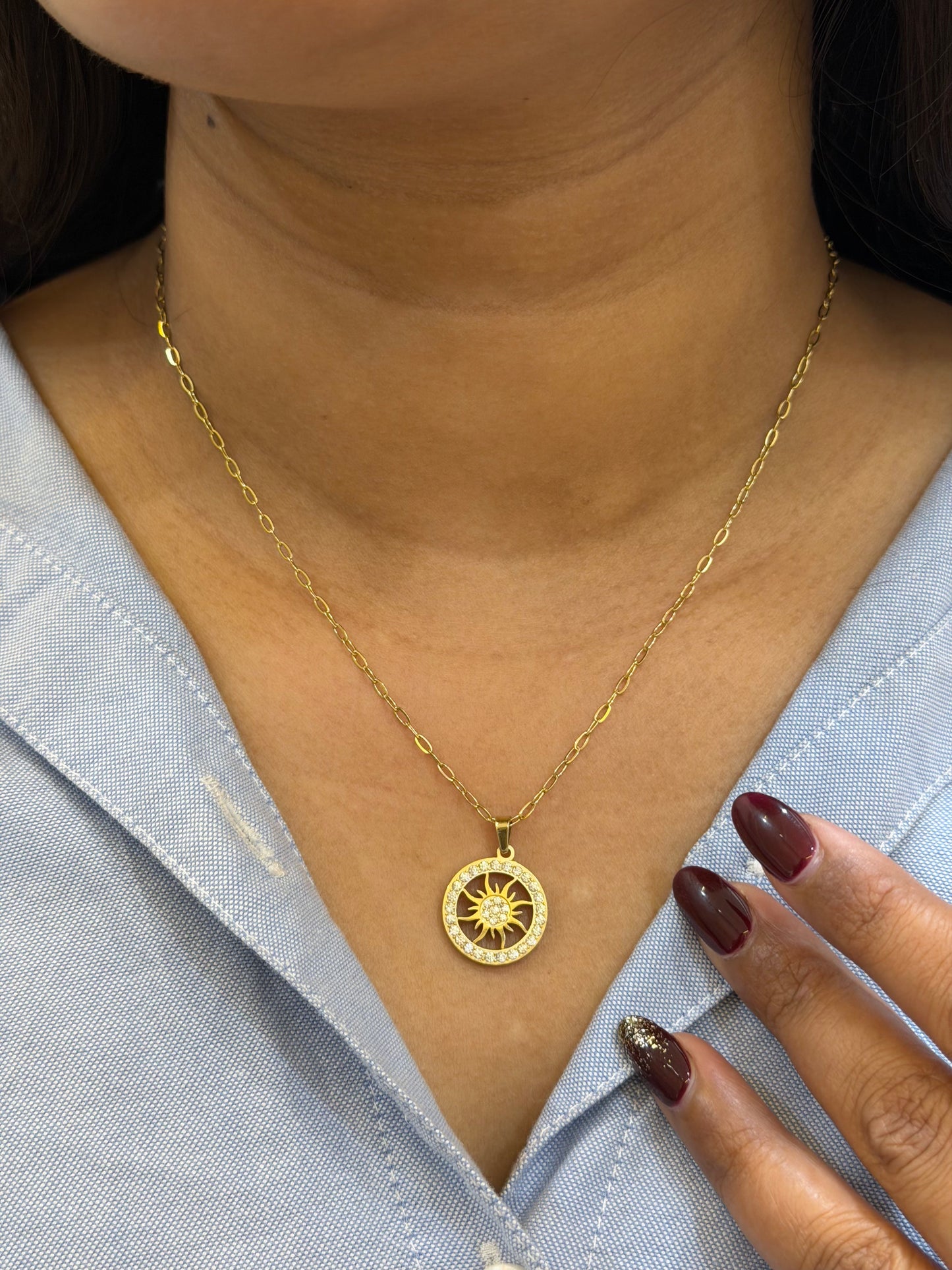 Luxe noir necklace