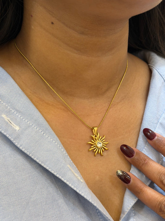 Solace statement necklace