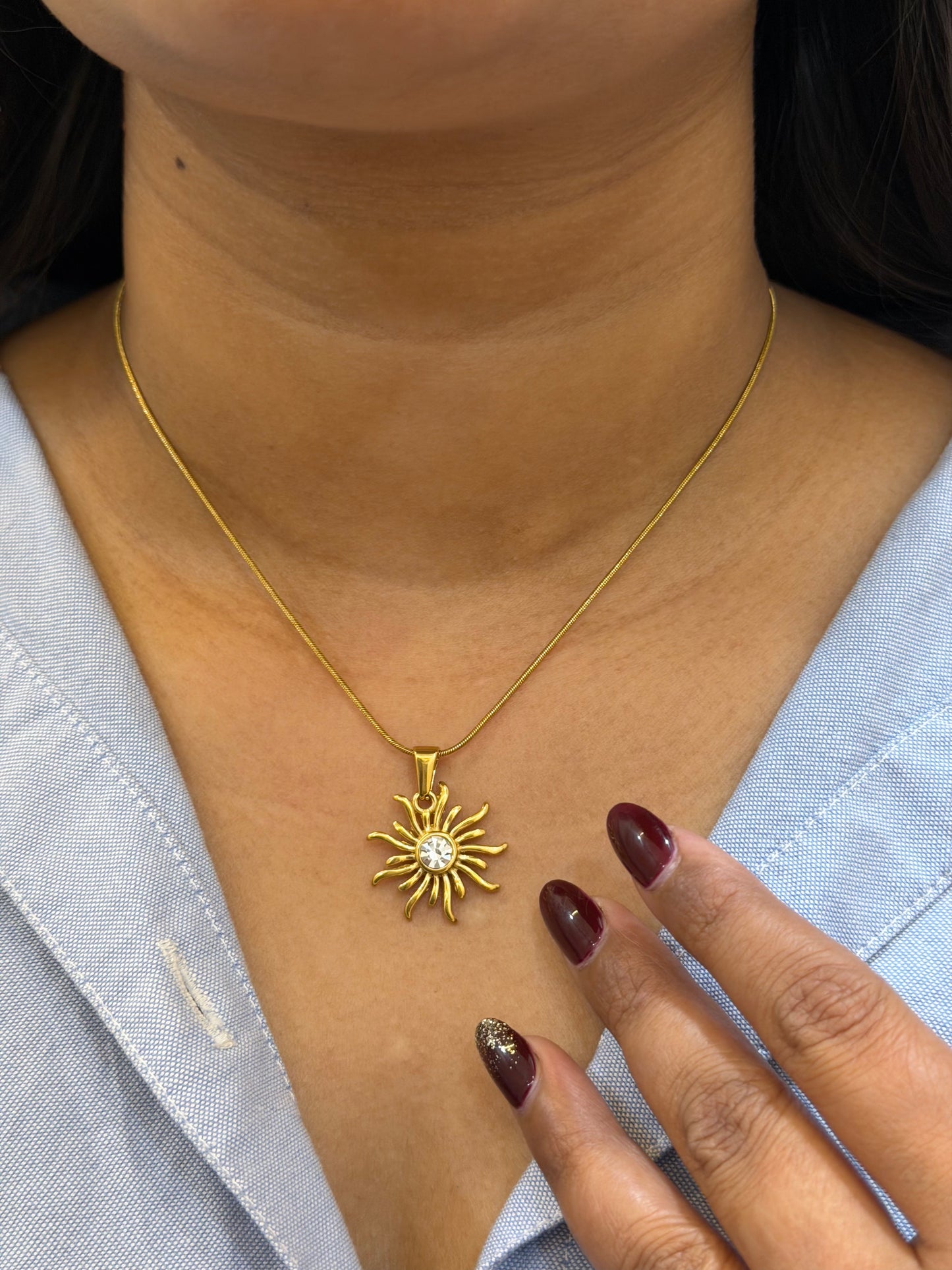 Solace statement necklace