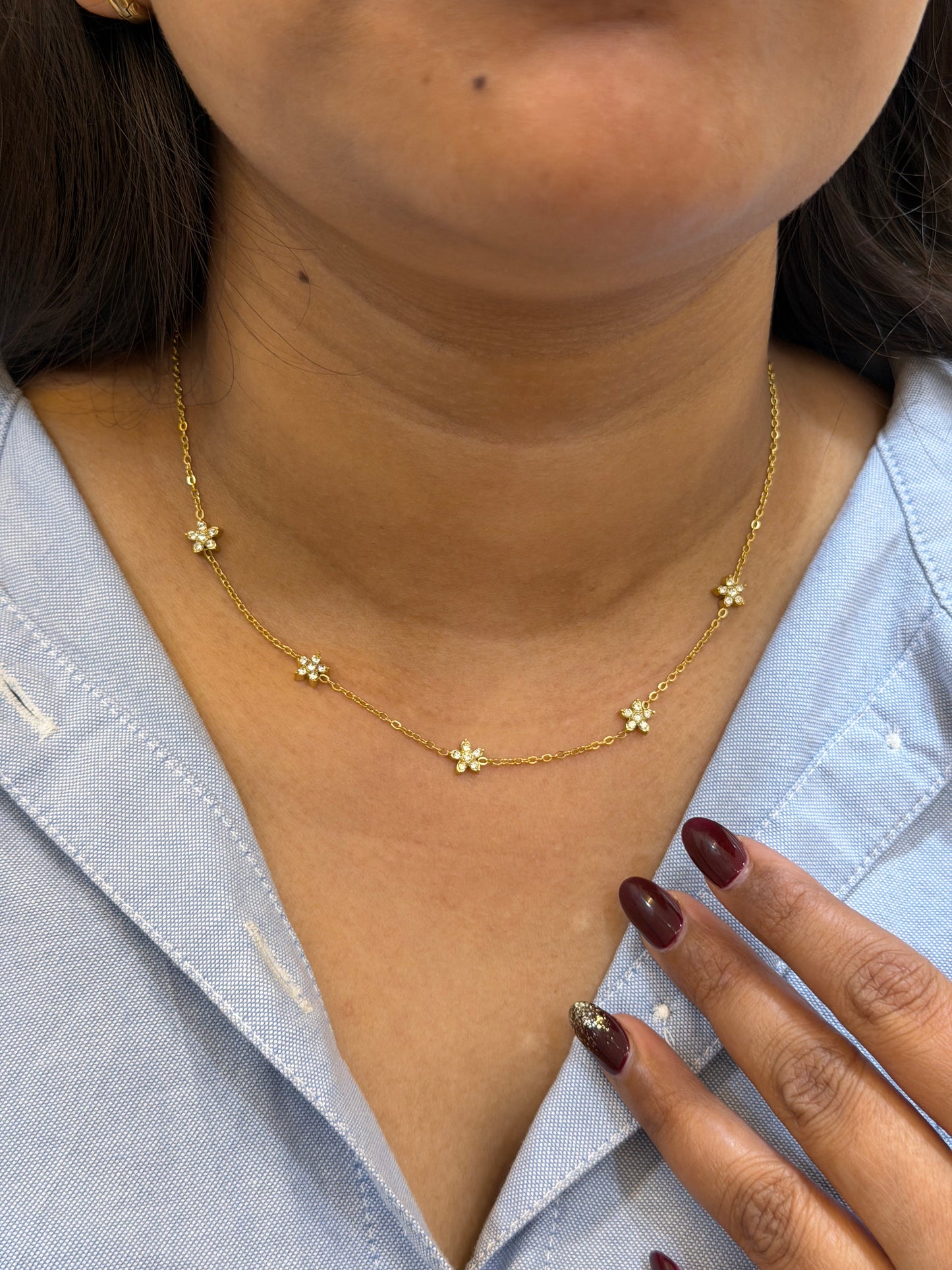 Constella statement necklace