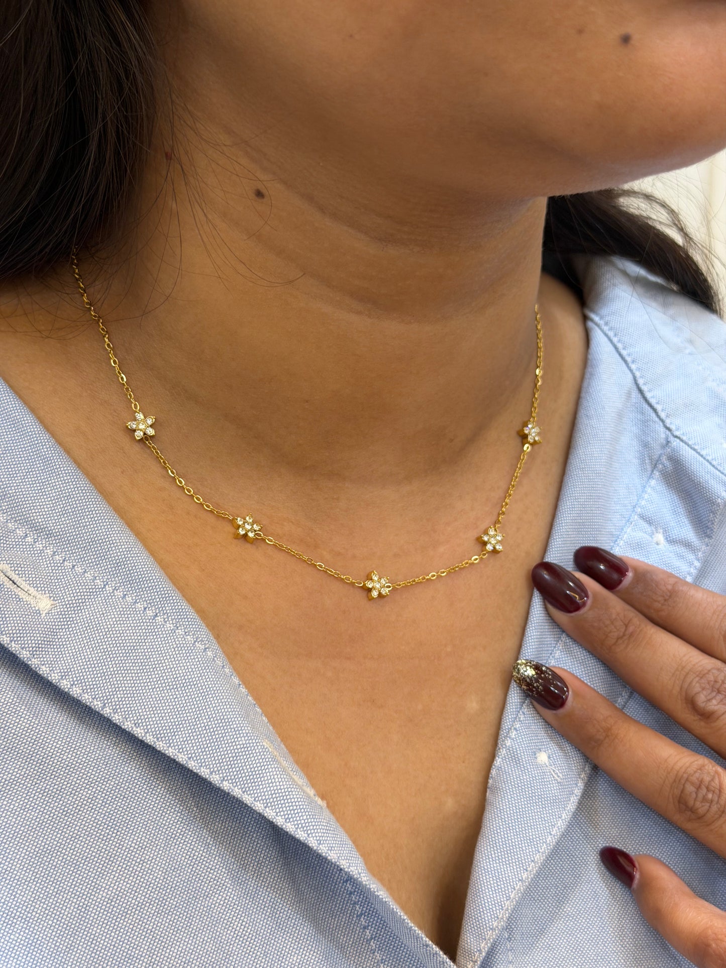 Constella statement necklace