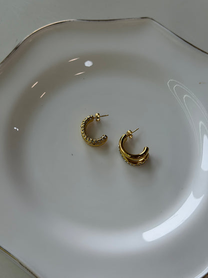 Luxe Auth statement earrings
