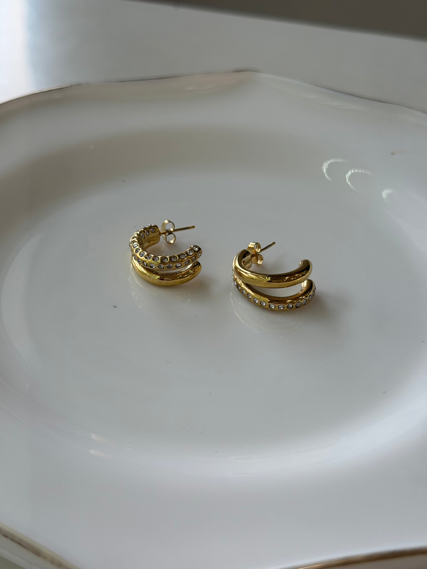 Luxe Auth statement earrings