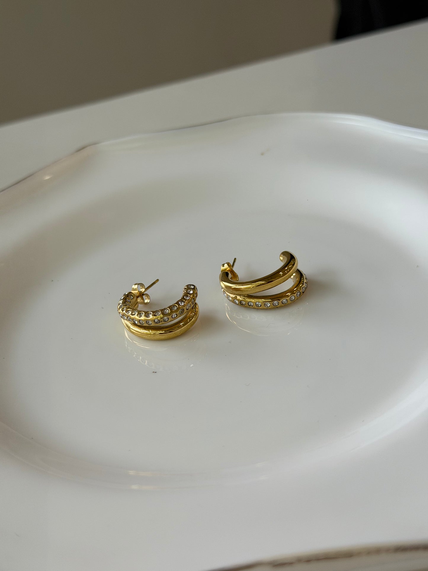 Luxe Auth statement earrings