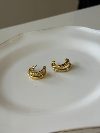 Luxe Auth statement earrings