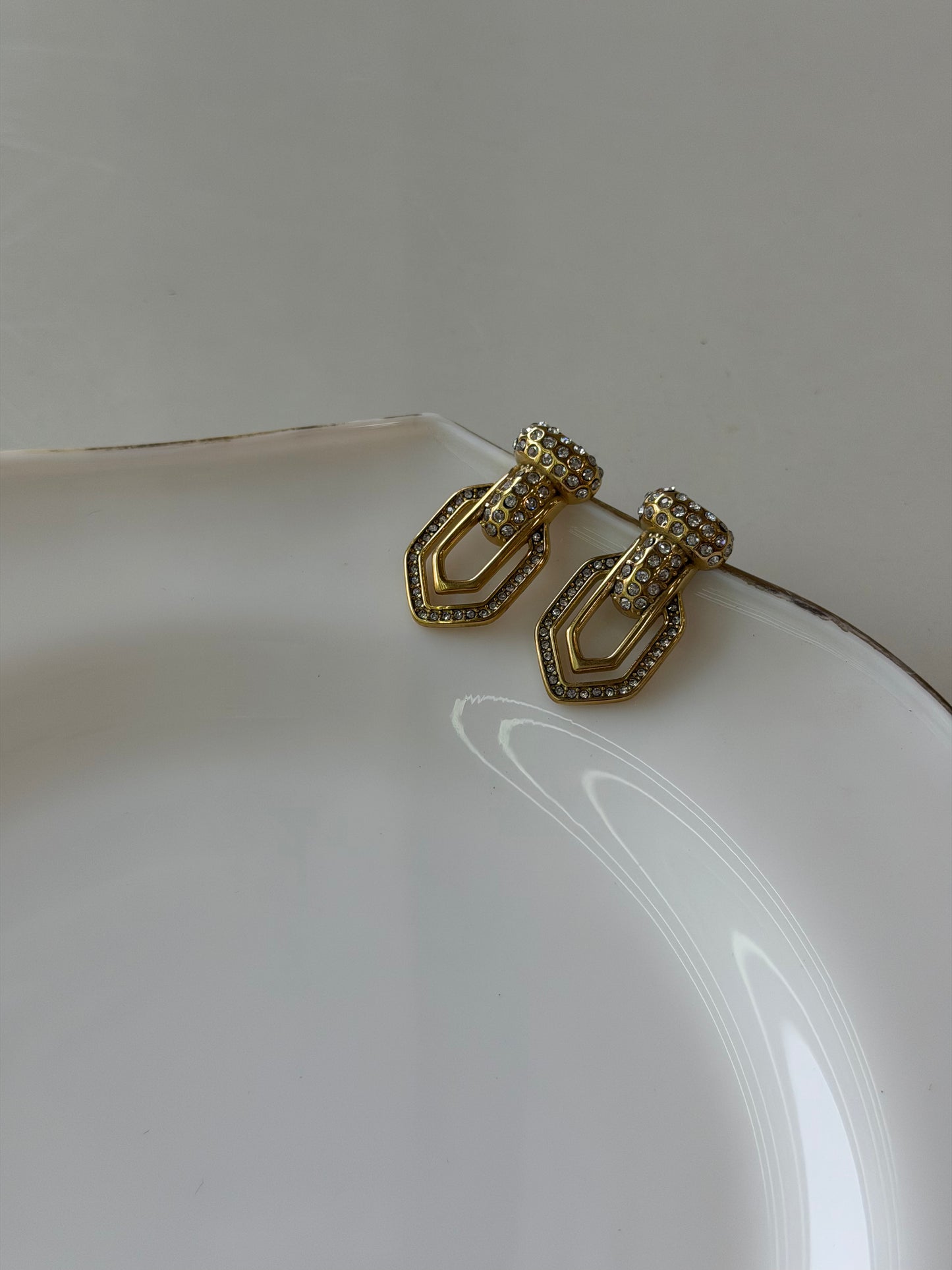 Tuna statement earrings