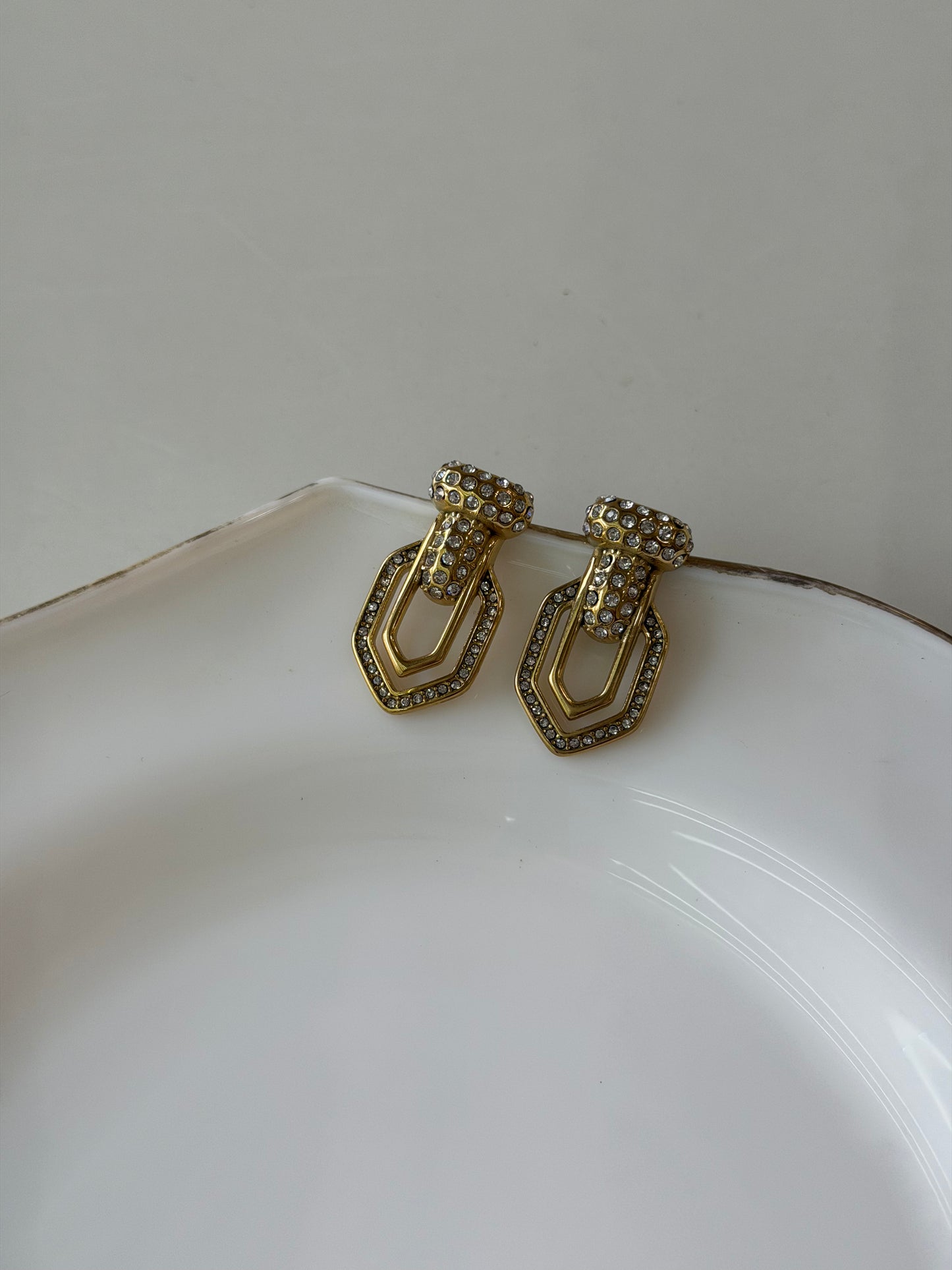 Tuna statement earrings