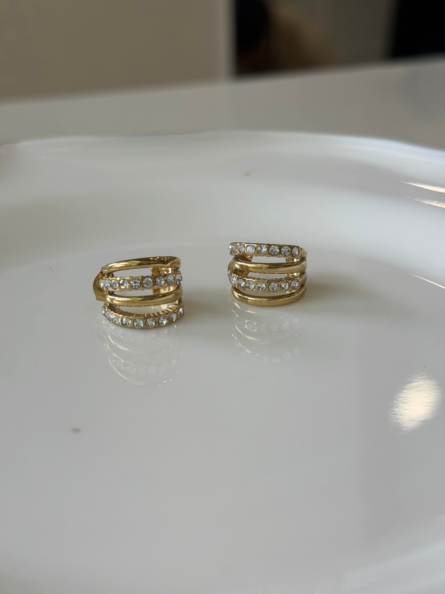 Mae luxe multipiercing look earrings