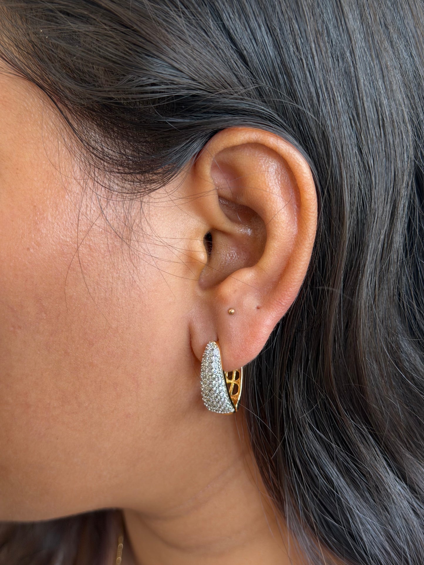 Luxe Zoya studded earrings