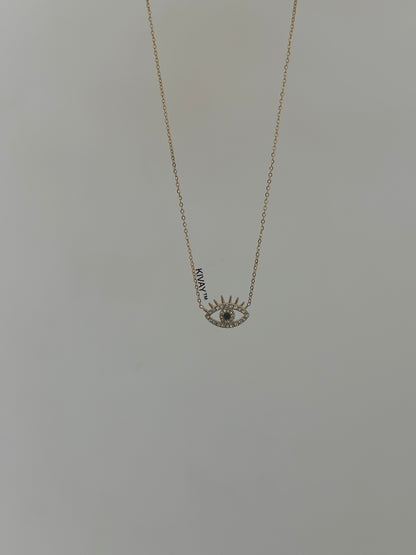 Diamante Evil Eye Necklace