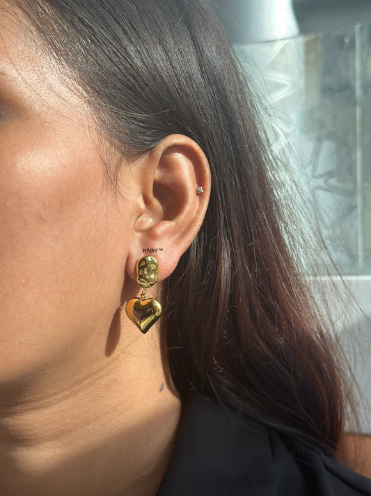 Dangle Heart Earring