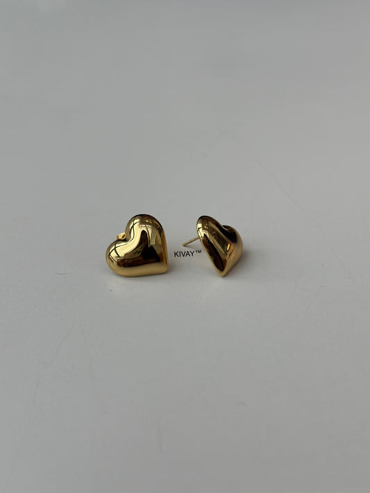 Heart Stud Earring