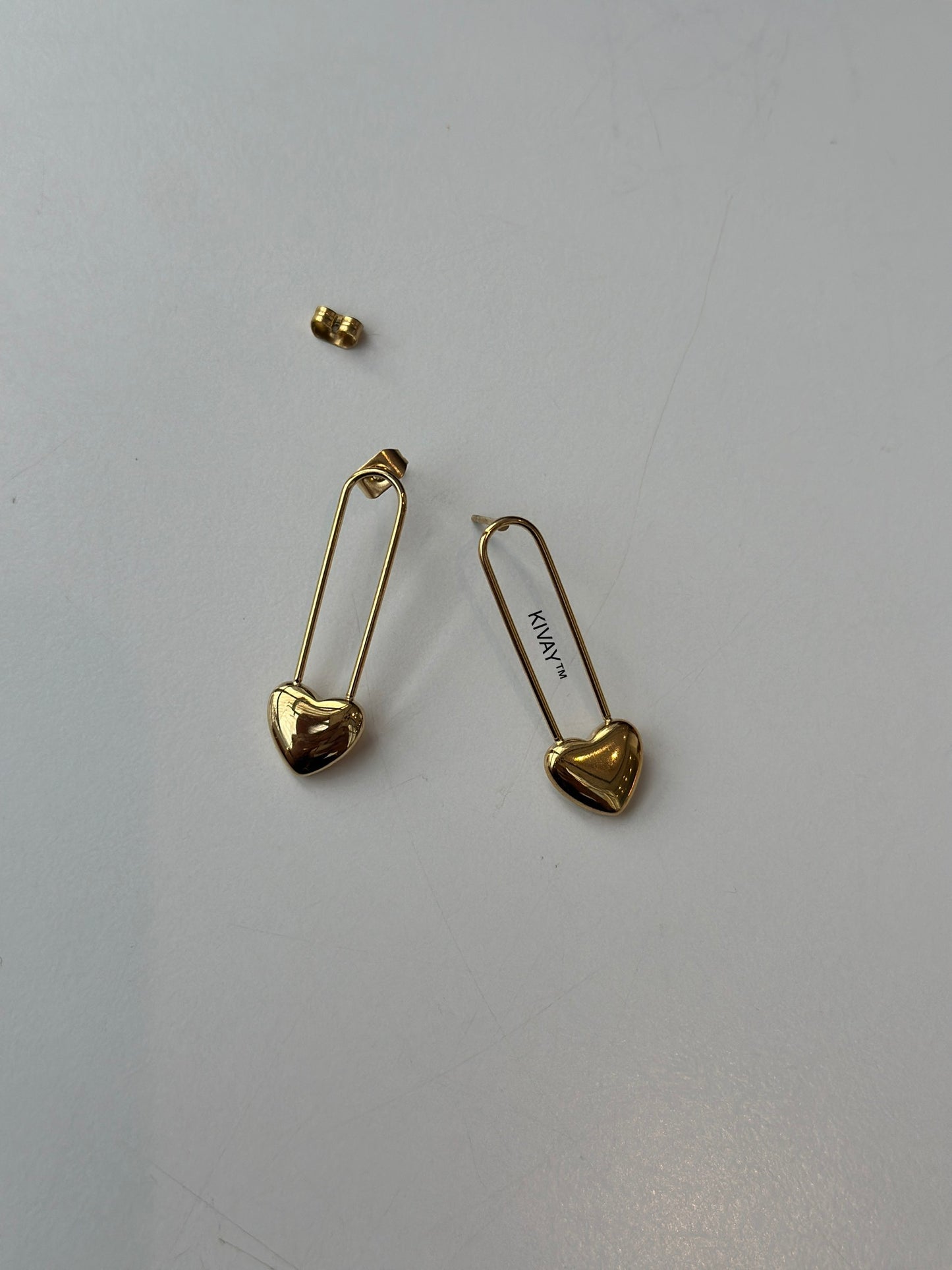 Heart Pin Earring