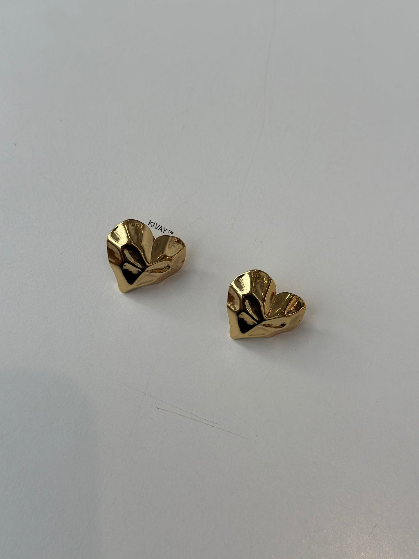 Fan Heart Earring