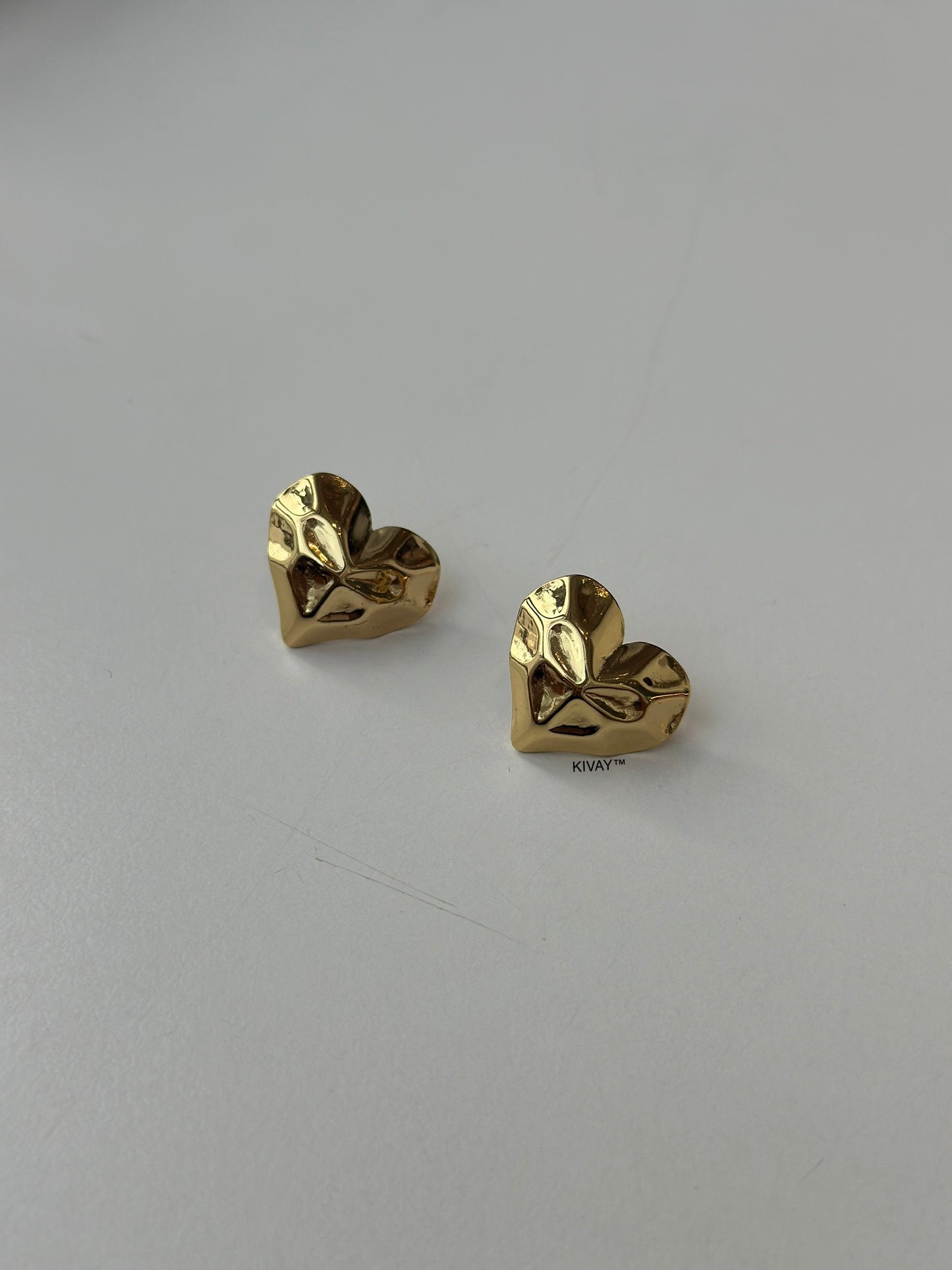 Fan Heart Earring