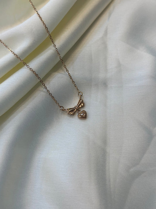 Bow Necklace