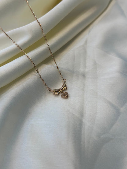 Bow Necklace