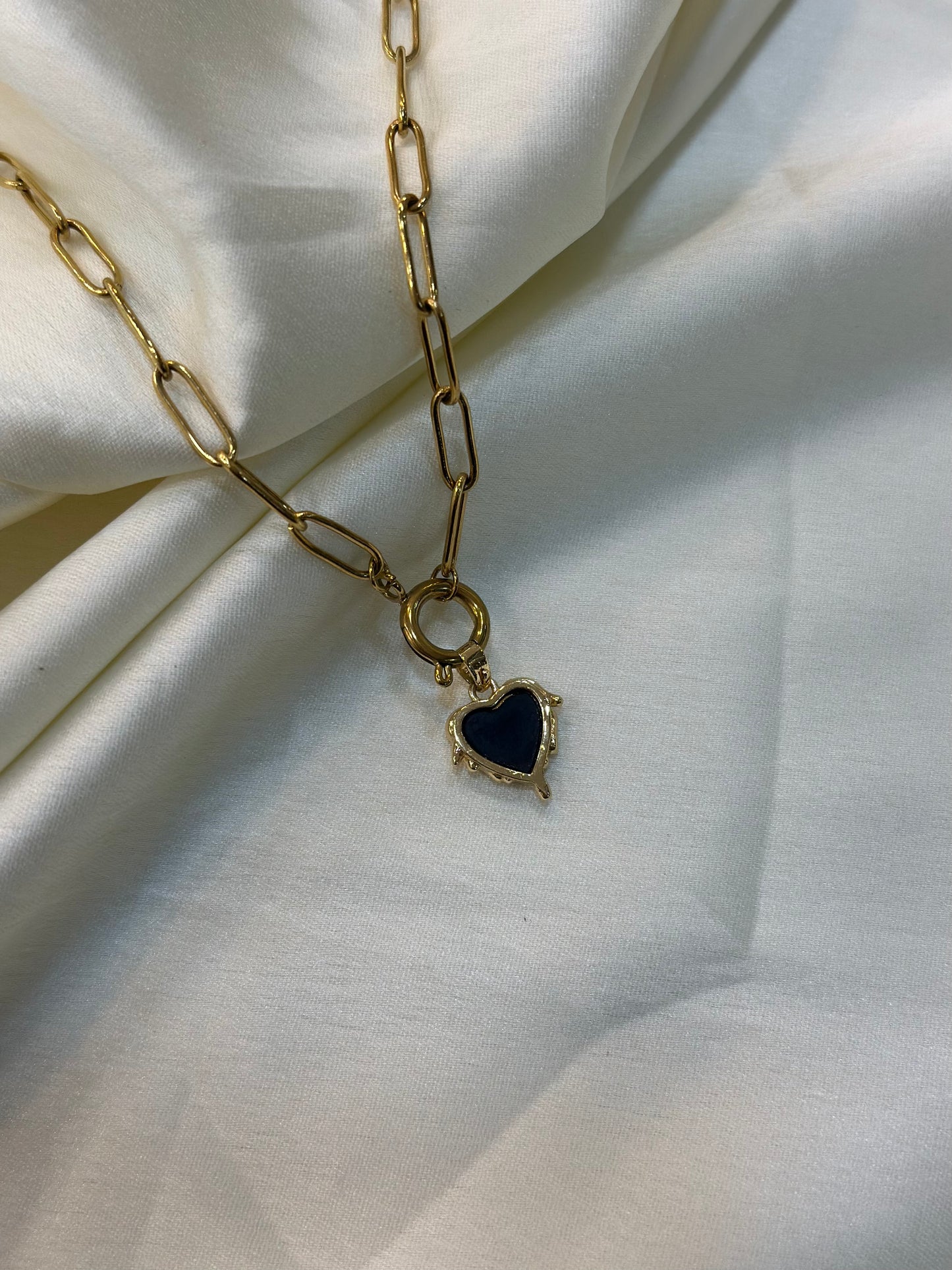 Fire Heart Necklace