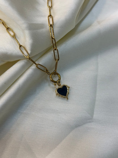 Fire Heart Necklace