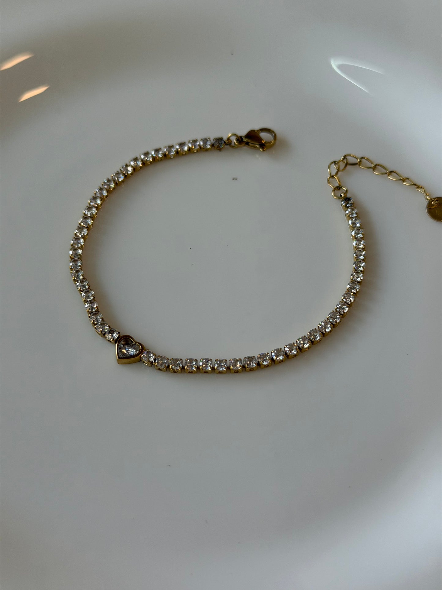 Amore studded statement bracelet