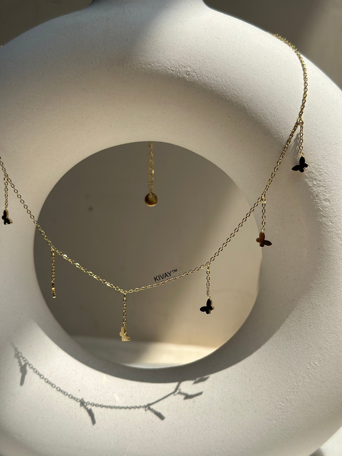 Dangling Butterfly Necklace