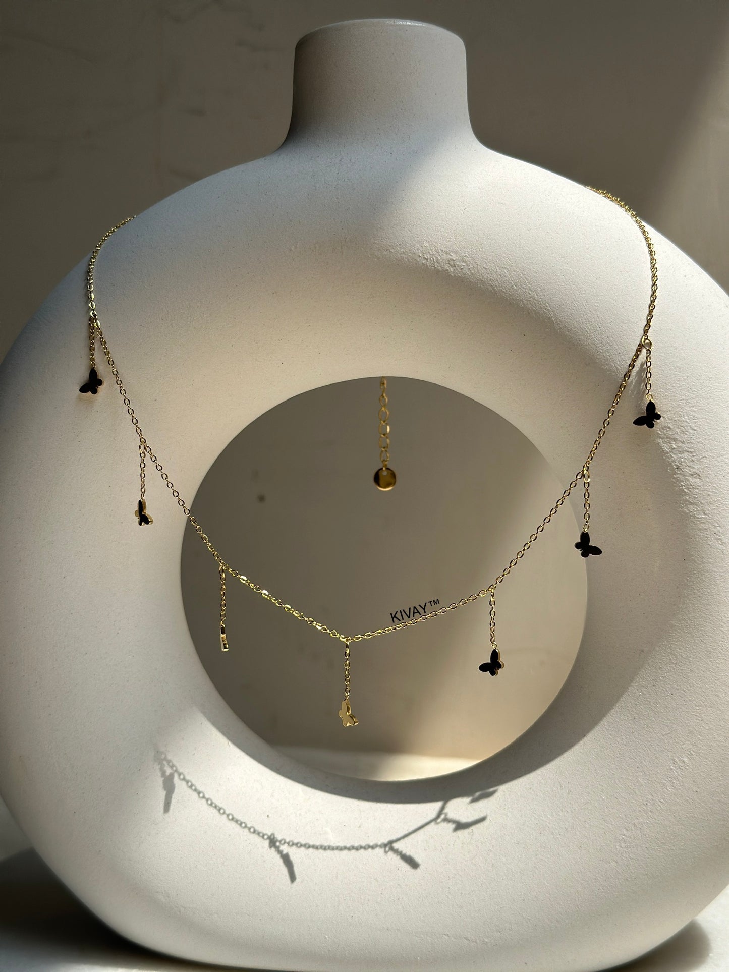 Dangling Butterfly Necklace