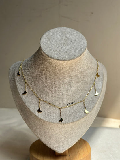 Dangling Butterfly Necklace