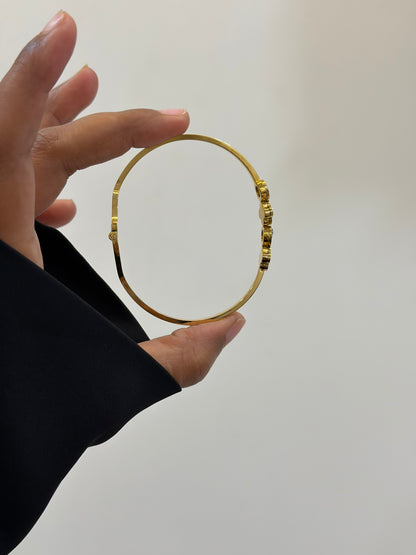 Mae clover openable bracelet