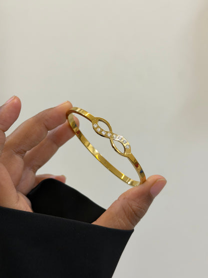 Infinity statement bracelet