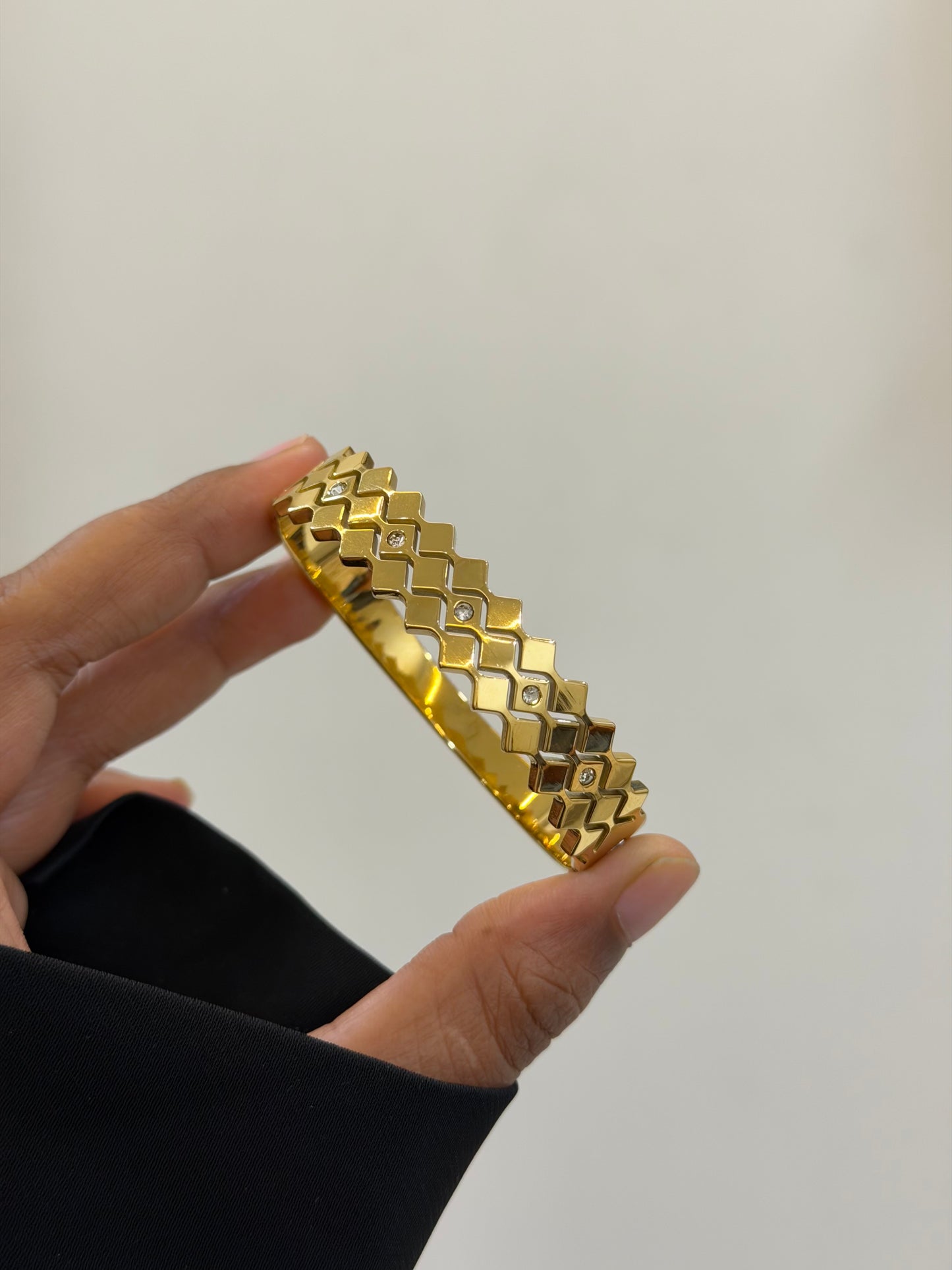 Azura stacked statement bracelet ( small size )