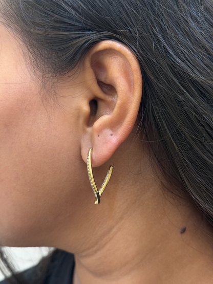 Nora artistic earrings